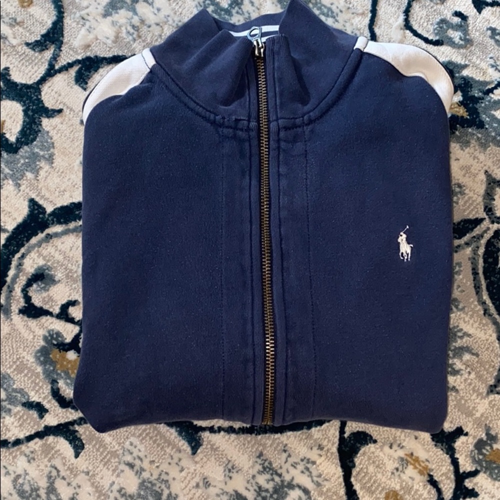 Men’s zip up jacket polo